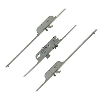 Maco C-TS Latch Deadbolt 2 Hooks 2 Rollers Split Spindle 16mm/24mm Top Hat Faceplate Multipoint Door Lock