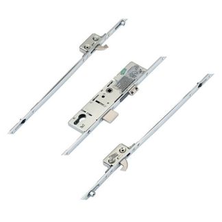 ERA Latch Deadbolt 2 Hooks 2 Rollers Split Spindle Multipoint Door Lock - Option 2