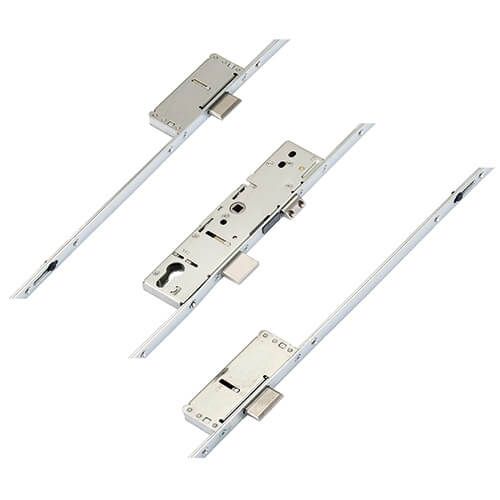 ERA Latch 3 Deadbolts Split Spindle Multipoint Door Lock - Option 2
