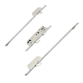 GU Europa Latch Deadbolt 2 Hooks 2 Rollers Split Spindle Multipoint Door Lock