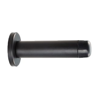 Carlisle Brass AA21MB Cylinder Pattern Door Stop with Rose (LEAD TIME: 2-3 DAYS)
