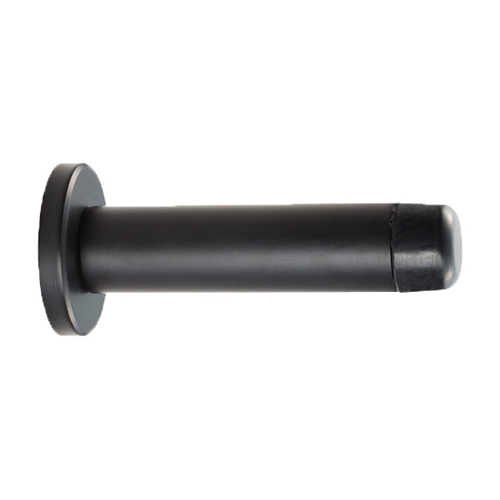 Carlisle Brass AA21MB Cylinder Pattern Door Stop with Rose (LEAD TIME: 2-3 DAYS)