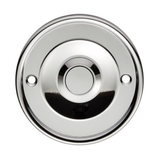 Carlisle Brass AQ30CP Round Bell Push (LEAD TIME: 2-3 DAYS)