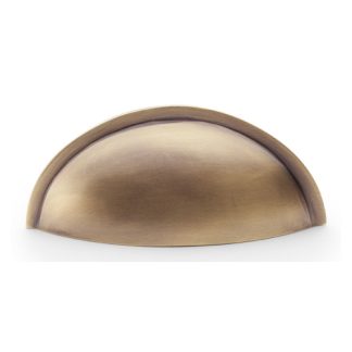Alexander & Wilks AW909AB Quieslade Cup Handle - Antique Brass (LEAD TIME: 2-3 DAYS)