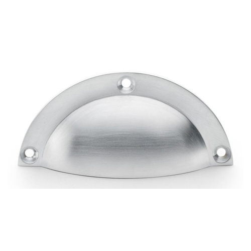 Alexander & Wilks AW910SC Raoul Cup Handle - Satin Chrome (LEAD TIME: 2-3 DAYS)