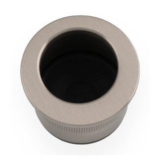 Alexander & Wilks AW992SN Round Sliding Door Finger Edge Pull (LEAD TIME: 2-3 DAYS)