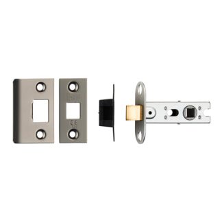 Eurospec BTL25MBRZ 64mm Ce B/T Tubular Mortice Latch Square Matt Bronze (LEAD TIME: 2-3 DAYS)