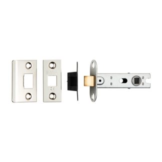 Eurospec BTL30NP 76mm CE B/T Tubular Mortice Latch Square Nickel Plate (LEAD TIME: 2-3 DAYS)
