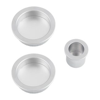 Carlisle Brass CB994SC Sliding Door Pull Kit - Satin Chrome (LEAD TIME: 2-3 DAYS)