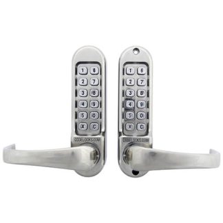 Codelock CL510 Digital Tubular Mortice Lock - Back to Back
