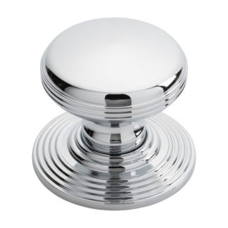 Carlisle Brass DK49CCP Delamain Ringed Knob 35mm (LEAD TIME: 2-3 DAYS)