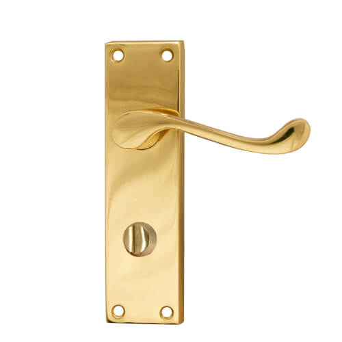 Victorian Scroll Lever On Plate Furniture - Image 2
