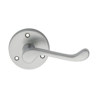 Carlisle Brass DL56SC Victorian Scroll Lever On Round Rose (LEAD TIME: 2-3 DAYS)