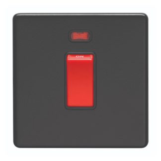 Eurolite ECMB45ASWNSB 45Amp Switch with Neon Indicator (LEAD TIME: 2-3 DAYS)