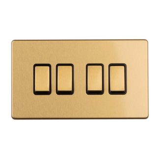 Eurolite ECSB4SWB 4-Gang 2-Way Switch (LEAD TIME: 2-3 DAYS)