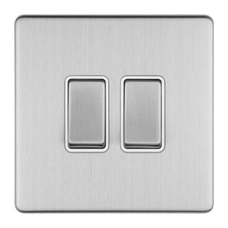 Eurolite ECSS2SWW 2-Gang 10Amp 2-Way Switch (LEAD TIME: 2-3 DAYS)