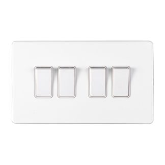 Eurolite ECW4SWW 4-Gang Switch (LEAD TIME: 2-3 DAYS)