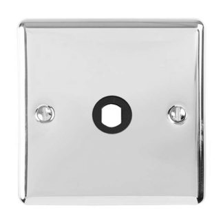 Eurolite EN1DIMPC Dimmer Switch Plate-Polished Chrome-1-Gang (LEAD TIME: 2-3 DAYS)