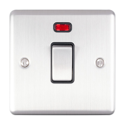 Eurolite EN20ASWNSSB 20Amp Switch with Neon Indicator (LEAD TIME: 2-3 DAYS)