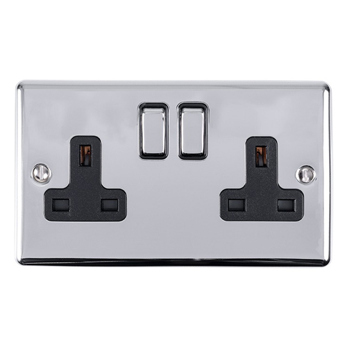 Eurolite EN2SOPCB 2-Gang Socket (LEAD TIME: 2-3 DAYS)