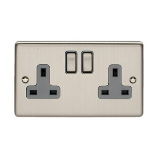 Eurolite EN2SOSSG 2-Gang Socket (LEAD TIME: 2-3 DAYS)