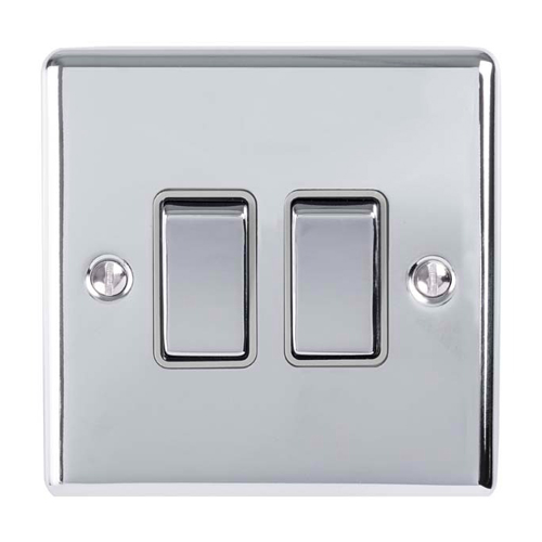 Eurolite EN2SWPCG 2-Gang Switch (LEAD TIME: 2-3 DAYS)