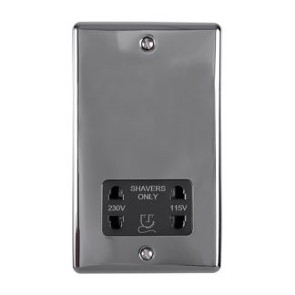 Eurolite ENSHSBNB Shaver Socket (LEAD TIME: 2-3 DAYS)