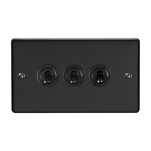 Eurolite ENT3SWMBB 3-Gang Toggle Switch (LEAD TIME: 2-3 DAYS)