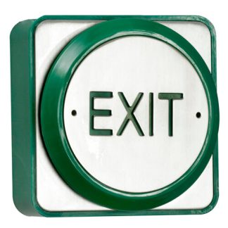 TSS Large Push Plate Exit Button