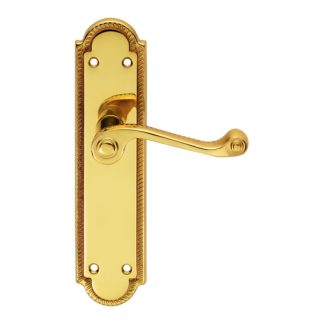 Georgian Shaped Lever On Plate Furniture