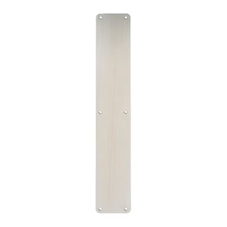 Eurospec FPP1500SSS Finger Plate Plain (LEAD TIME: 2-3 DAYS)