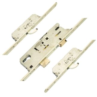 Fuhr Latch Deadbolt 2 Hooks Split Spindle Multipoint Door Lock
