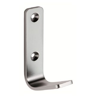 Eurospec HCH9012SAA Aluminium Flat Coat Hook (LEAD TIME: 2-3 DAYS)