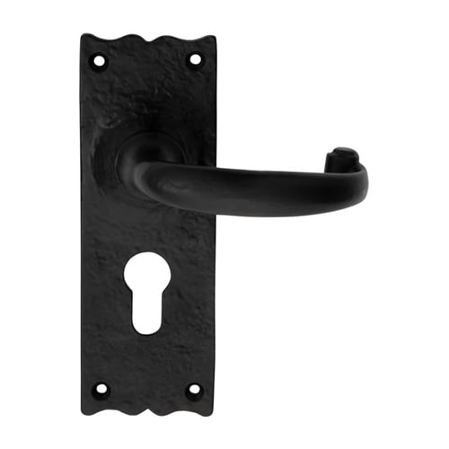 Carlisle Brass LF5501Y Traditional Lever On Euro Lock Backplate (LEAD TIME: 2-3 DAYS)