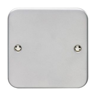 Eurolite MC1B Utility Single Blank Plate - Grey (LEAD TIME: 2-3 DAYS)