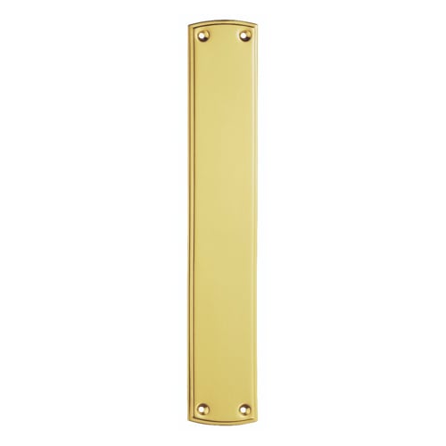 Carlisle Brass PF107 Ornate Finger Plate (LEAD TIME: 2-3 DAYS)