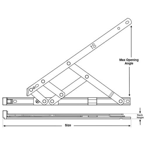 Securistyle Standard Friction Stay - Image 2