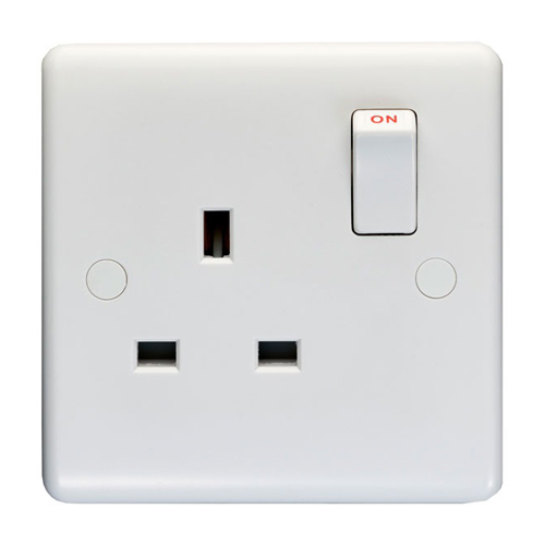 Eurolite PL4050 1-Gang Switched Socket Single Pole (LEAD TIME: 2-3 DAYS)