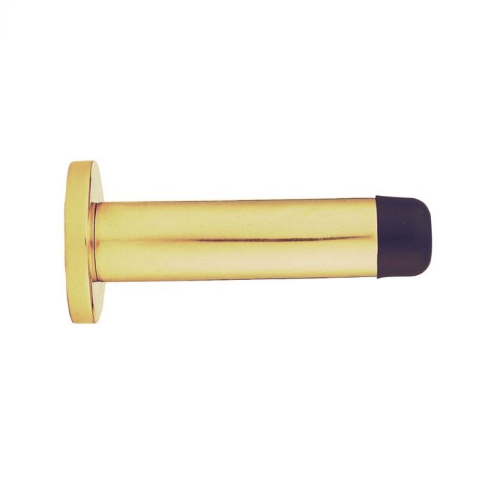 Carlisle Brass AA21 Cylinder Pattern Door Stop with Rose (LEAD TIME: 2-3 DAYS)