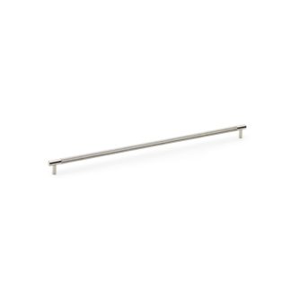 Alexander & Wilks AW810-448-PN Brunel Knurled T Bar Cupboard Handle - Polished Nickel Centres 448mm (LEAD TIME: 2-3 DAYS)