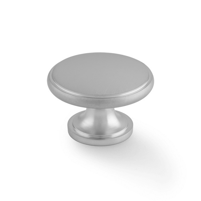 Alexander & Wilks AW849-38-SC Cambridge Round Cupboard Knob (LEAD TIME: 2-3 DAYS)