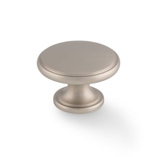 Alexander & Wilks AW849-38-SN Cambridge Round Cupboard Knob (LEAD TIME: 2-3 DAYS)