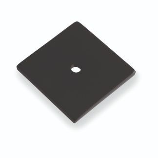 Alexander & Wilks AW893-38-BL Quantock Square Backplate Black (LEAD TIME: 2-3 DAYS)