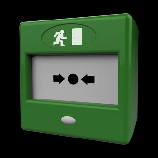 CQR FP3/GR/TP/B FP3 Manual Call Point Resettable Triple Pole With Buzzer - Green (LEAD TIME: 2-3 DAYS)