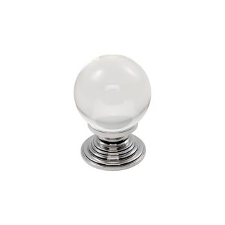 Carlisle Brass FTD690BCTC Clear Ball Knob 32mm (LEAD TIME: 2-3 DAYS)