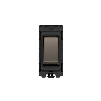 Eurolite G15-BNB Grid & Modular 2-Way Retract Switch - Black Nickel (LEAD TIME: 2-3 DAYS)