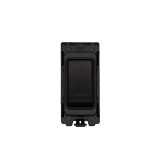 Eurolite G30-BKB-OV Grid & Modular Oven Switch - Matt Black (LEAD TIME: 2-3 DAYS)