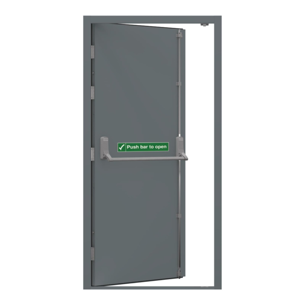 Latham's Steel Security Doors PA Heavy Duty Fire Exits (LEAD TIME: 3-5 DAYS) - Image 3