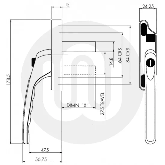 Simplefit Aluminium Sash Repair Kit - Image 7