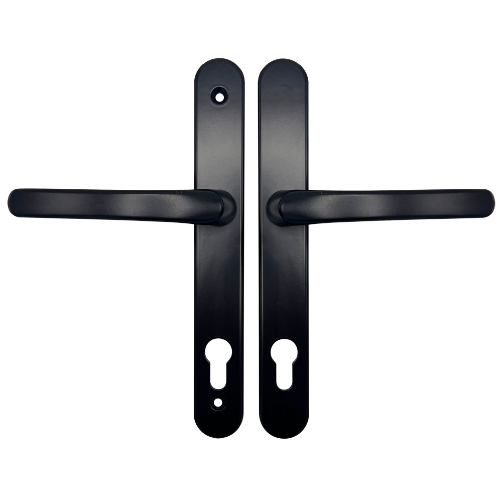 TSS Lever Lever UPVC Multipoint Door Handles - 95mm PZ Sprung 200mm Screw Centres - Image 2